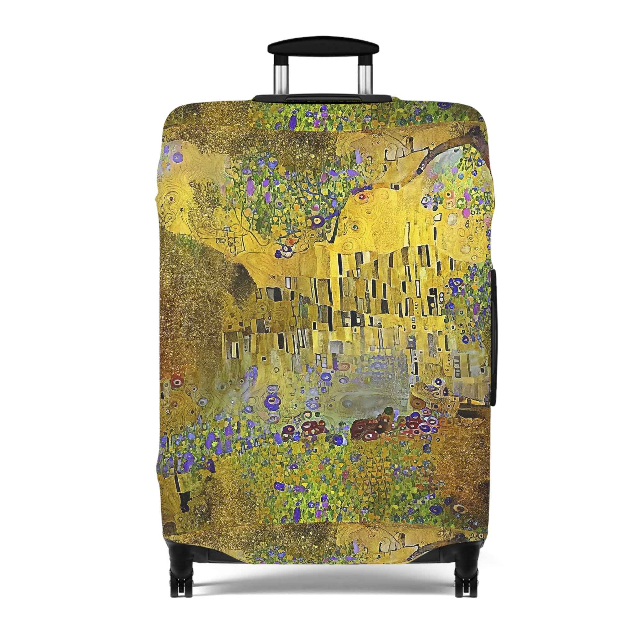 Klimt-Inspired Luggage Cover - Exclusive Design by Rosetta Creative Boutique - Rosetta Creative Boutique